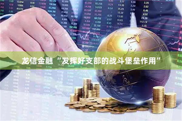 龙信金融 “发挥好支部的战斗堡垒作用”